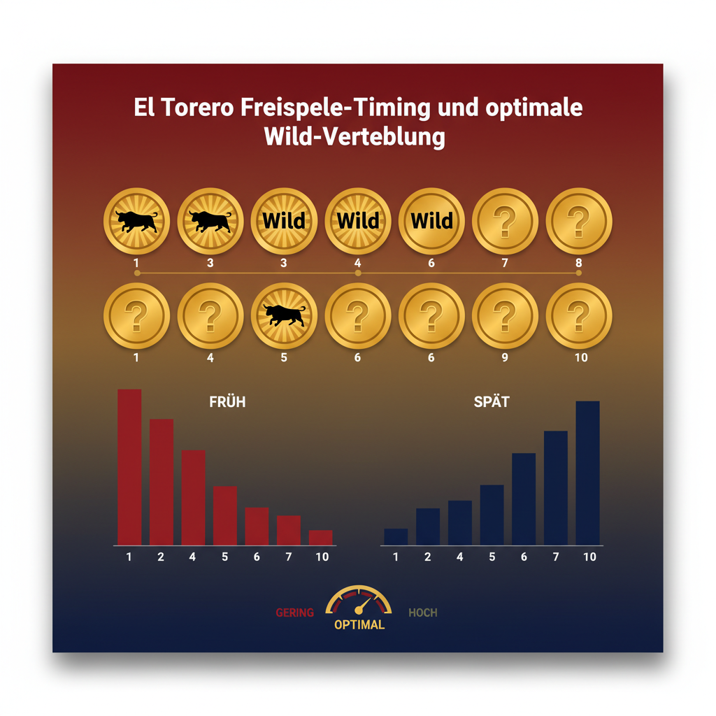 El Torero Freispiele-Timing und optimale Wild-Verteilung